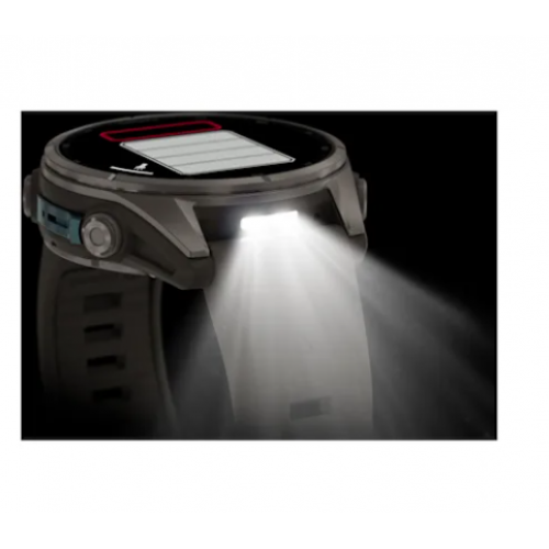 Garmin Fenix 9 47 mm AMOLED Titanium Pebble Gray